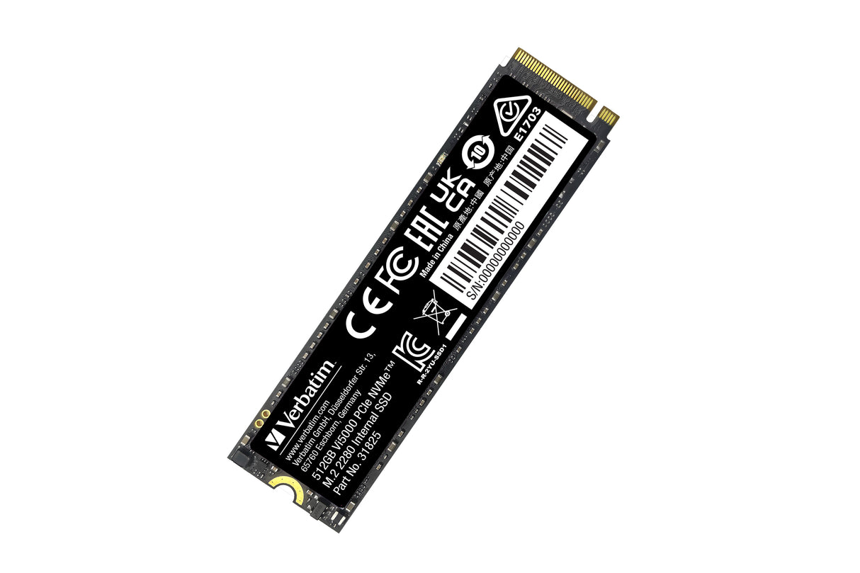 Verbatim Vi5000 512 GB M.2 PCI Express 4.0 NVMe 3D NAND