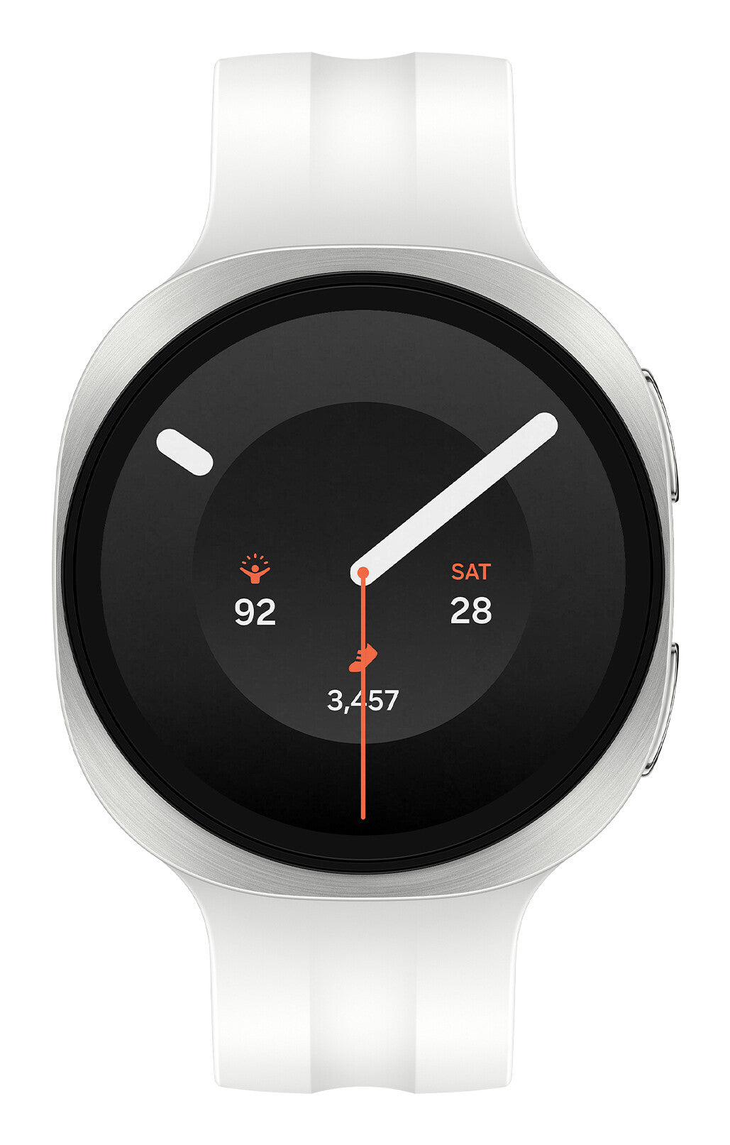 Samsung Galaxy Watch9 3.3 cm (1.3") AMOLED 40 mm Digital 438 x 438 pixels Touchscreen Silver Wi-Fi GPS (satellite)