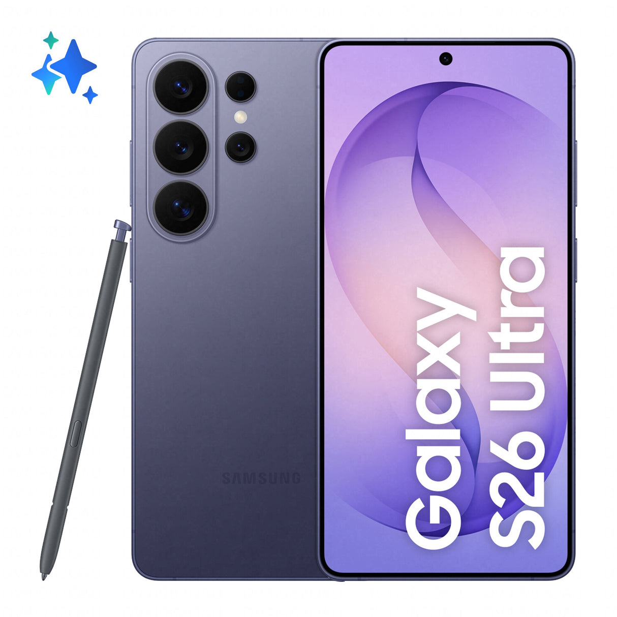 Samsung Galaxy S26 Ultra 17,5 cm (6.9") Dual SIM Android 16.0 5G USB Type-C 12 GB 512 GB 5000 mAh Violet