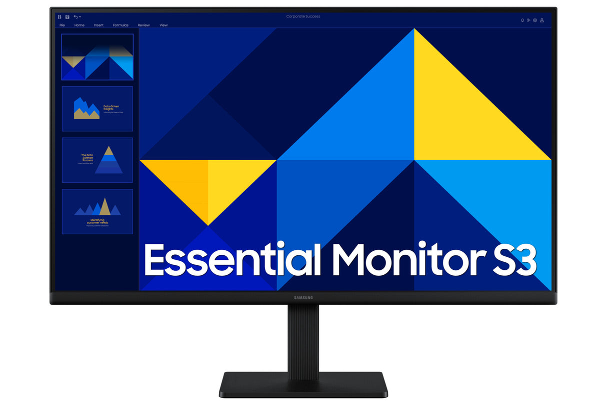Samsung S30GD computerskærm 68,6 cm (27") 1920 x 1080 pixel Fuld HD LCD Sort