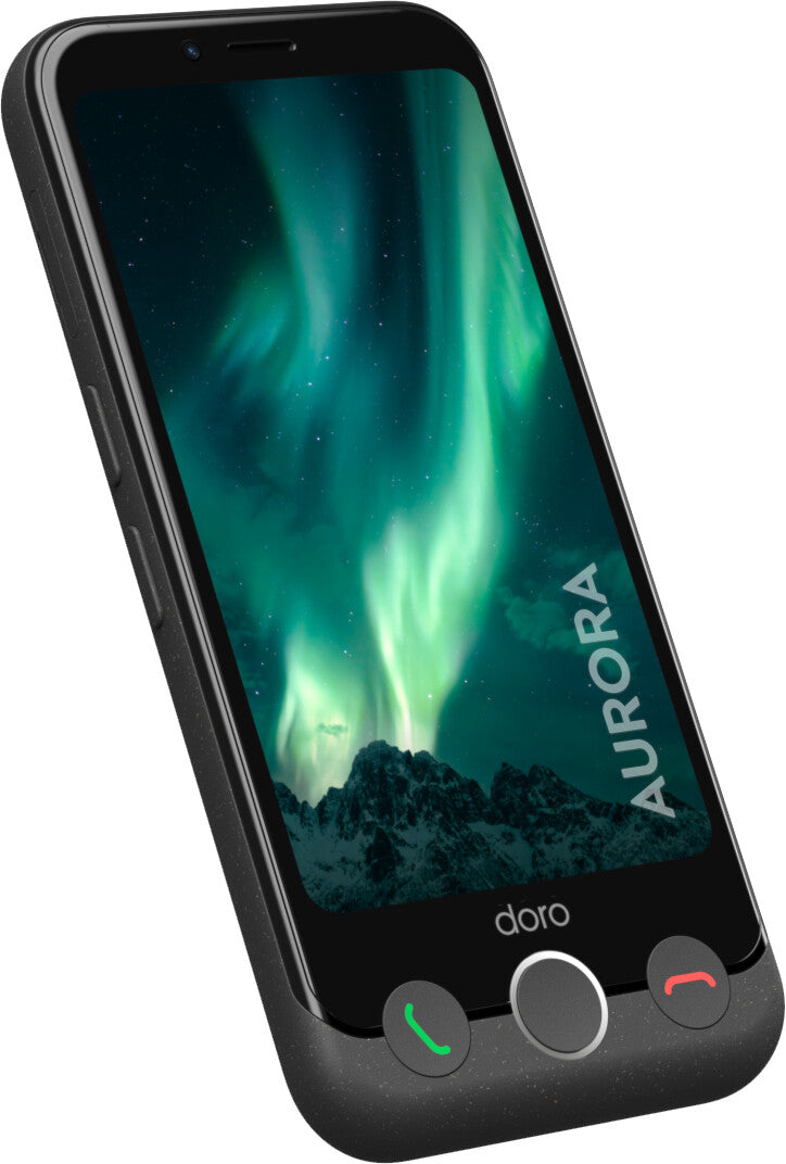 Doro Aurora 11 11,4 cm (4.5") Dual SIM Android 14 4G USB Type-C 4 GB 64 GB 3000 mAh Grafit