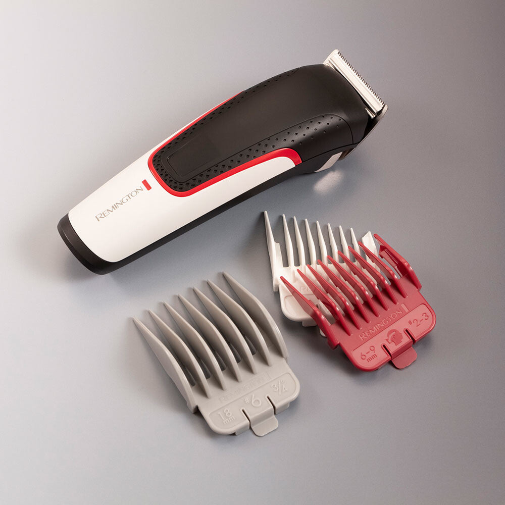 Remington HC500 skæg- og hårtrimmer Sort, Hvid 8