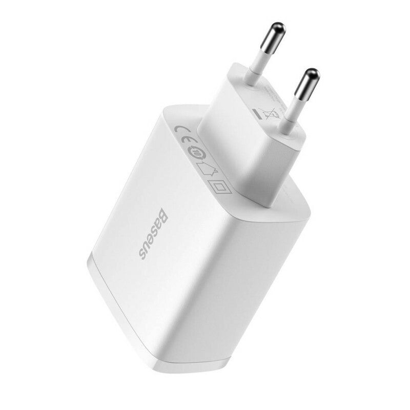 Baseus CCXJ020102 oplader til mobil enhed Universel Hvid Vekselstrøm Indendørs