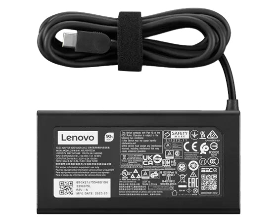 Lenovo 4X21M37469 strømadapter og vekselret Indendørs 100 W Sort