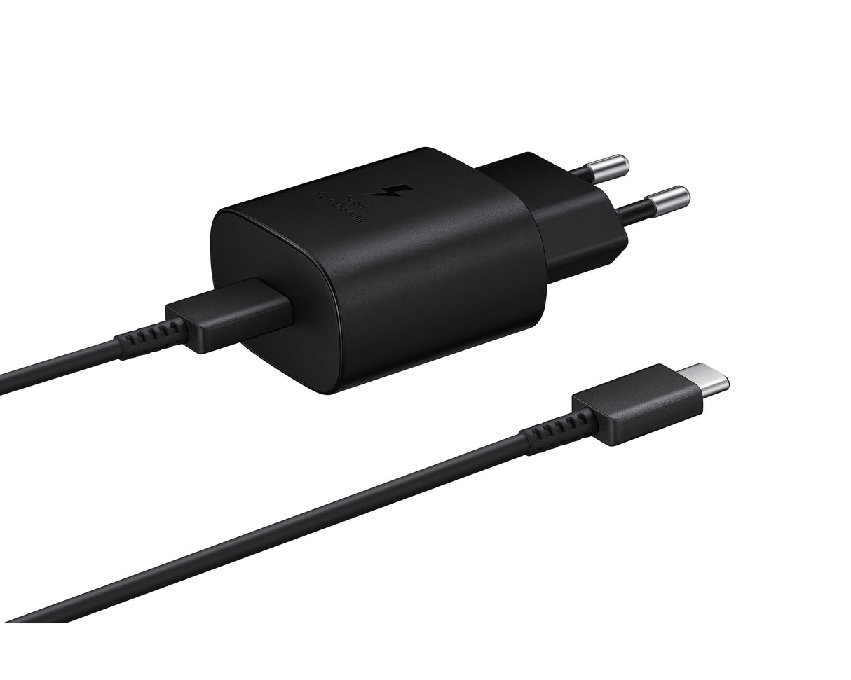 Samsung EP-TA800EBE oplader til mobil enhed Smartphone Sort Vekselstrøm Hurtig opladning Indendørs