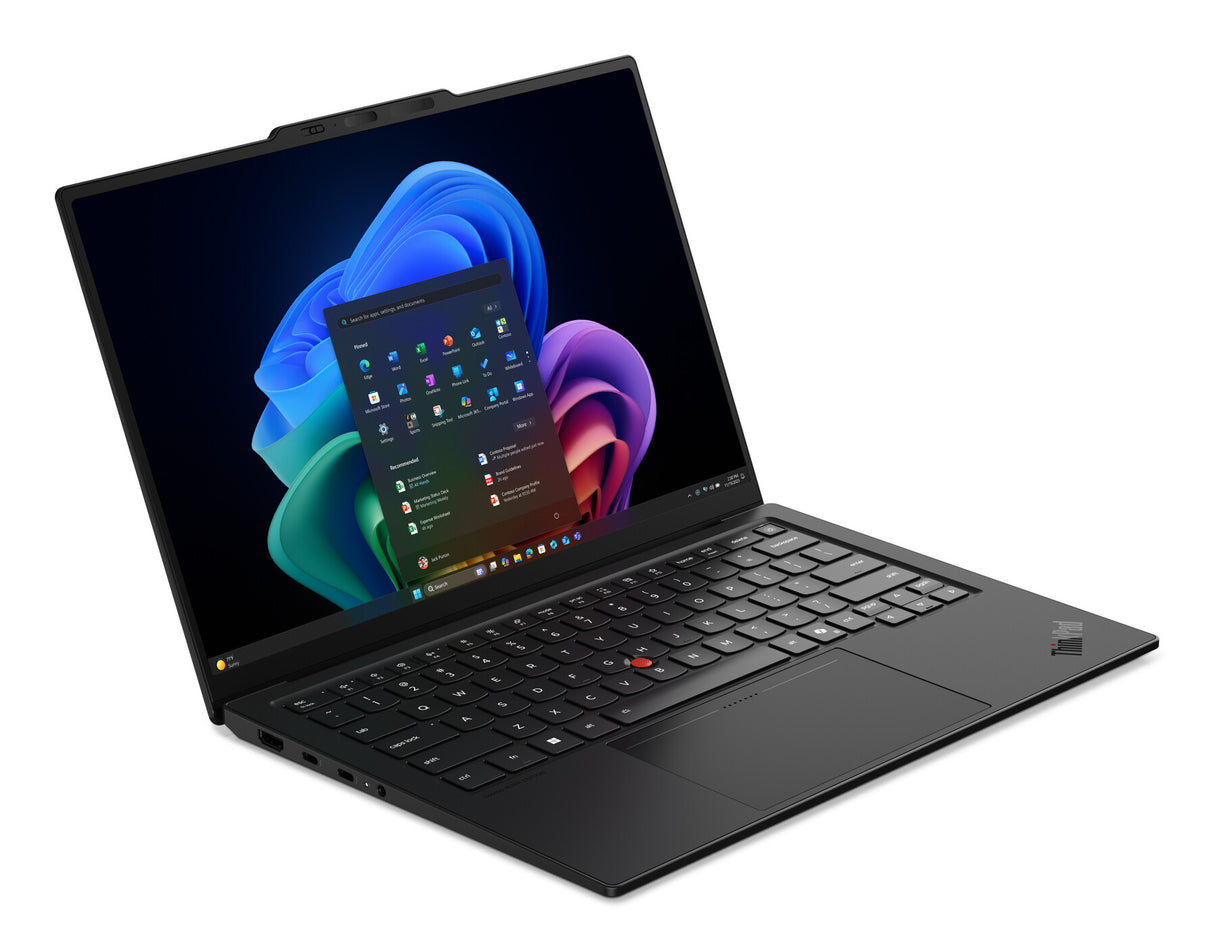 Lenovo ThinkPad X1 Carbon Gen 14 Aura Edition Copilot+ PC Intel Core Ultra 7 355 Laptop 35,6 cm (14") Berøringsskærm WUXGA 32 GB LPDDR5x-SDRAM 512 GB SSD Wi-Fi 7 (802.11be) Windows 11 Pro Nordisk Sort