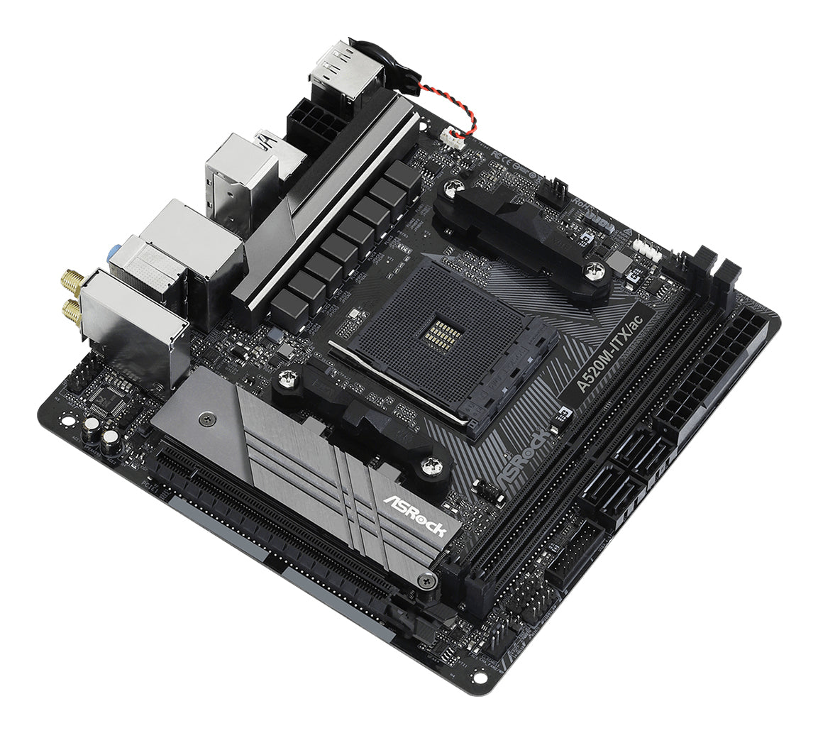 ASRock A520M-ITX/ac Mini ITX AM4 AMD A520