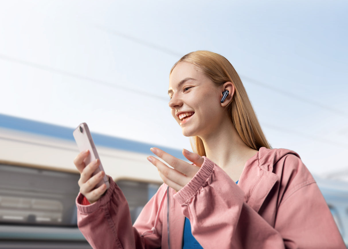 Soundcore Liberty 4 NC Hovedtelefoner Trådløs I ørerne Opkald/musik Bluetooth Sort