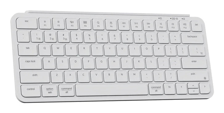 Keychron B1P-K8 tastatur Hjemme/kontor USB + RF Wireless + Bluetooth Elfenben