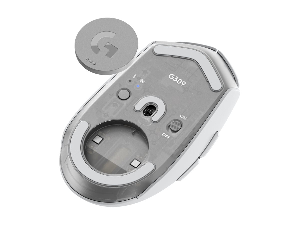 Logitech G G309 Optisk Trådløs Hvid