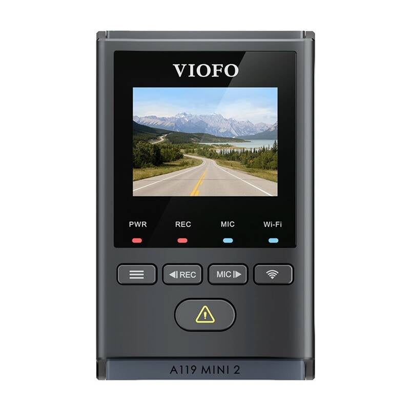 VIOFO A119 MINI 2-G 2K 60fps WiFi, GPS videooptager