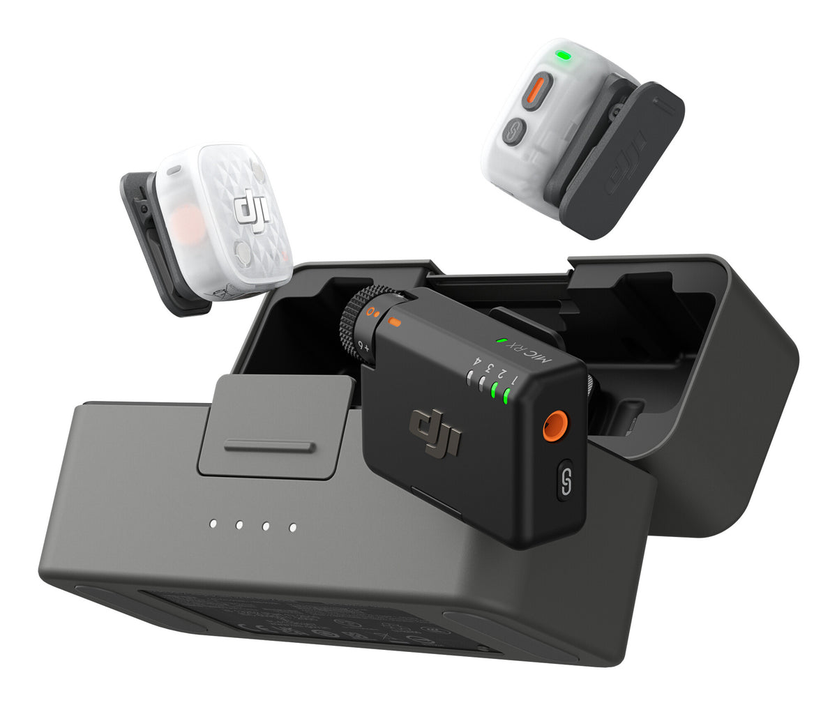 DJI Mic Mini 2S (2 TX + 1 RX + Charging Case)