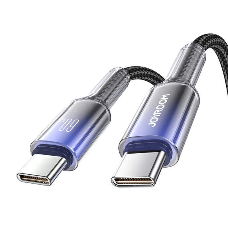 Joyroom S-A42 60W USB-C kabel 1,2 m sort