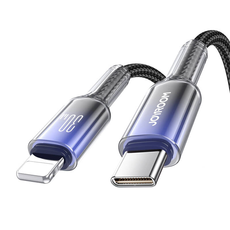 Kabel USB-C Lightning Joyroom S-A42 30W 1.2m czarny