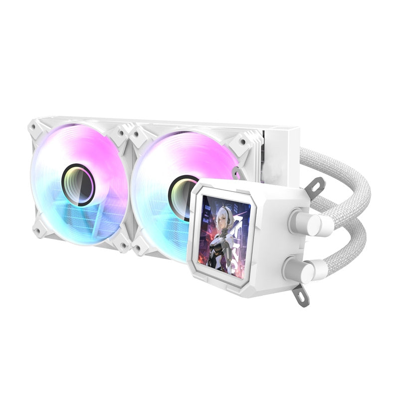 Darkflash DV240S CPU vandkøler (hvid)