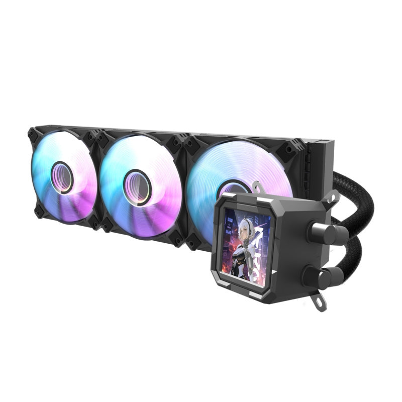 Darkflash DV360S CPU vandkøler (sort)