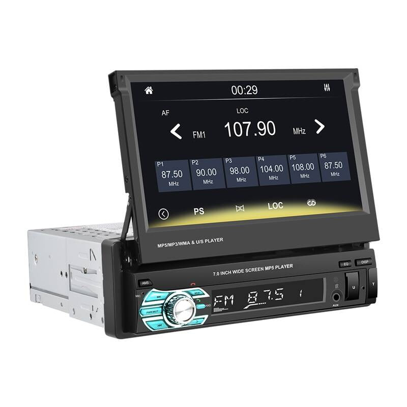 Bilskærm 7' Podofo A3503 Carplay&Android Auto