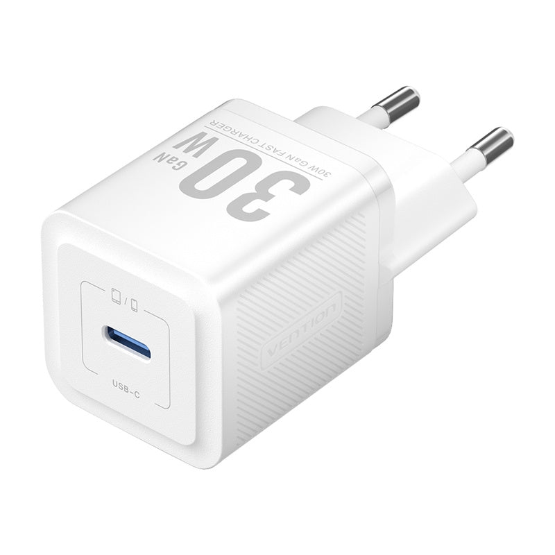 Vention FEZB0-EU USB-C GaN-netoplader (30W) (hvid)