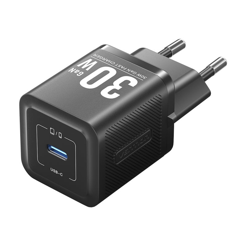 Vention FEZW0-EU USB-C GaN strømoplader (30W) (sort)