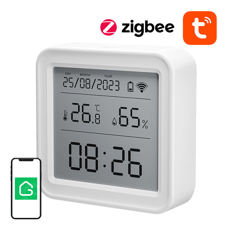 Zigbee Gosund ST17 LCD smart temperatur og fugtighed sensor Tuya