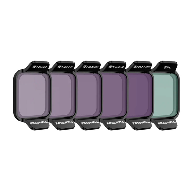 Sæt af 6 Freewell Standard Day-filtre til DJI Flip