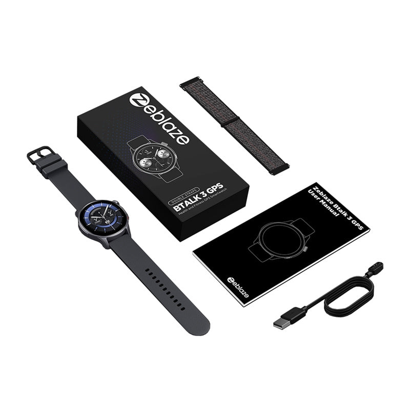 Zeblaze Btalk GPS smartwatch (grå)