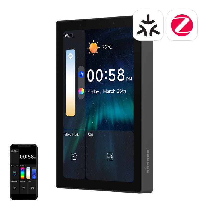 SONOFF NSPanel Pro 120 Smart Control Panel Matter WiFi/Bluetooth/ZigBee (sort)