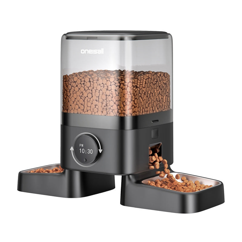 Dobbelt Intelligent Foder Dispenser 5L Oneisall PF09