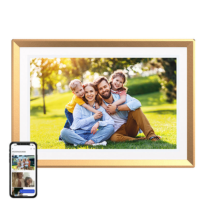 Arzopa D10 (guld) 10,1" digital fotoramme
