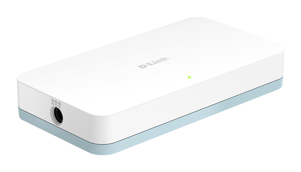 D-Link DGS-1008D/E netværksswitch Ikke administreret Gigabit Ethernet (10/100/1000) Sort