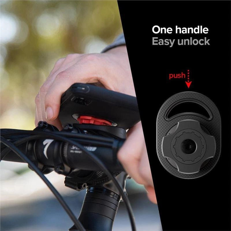 Spigen Gearlock MS100 Bike Handlebar Mount - sort