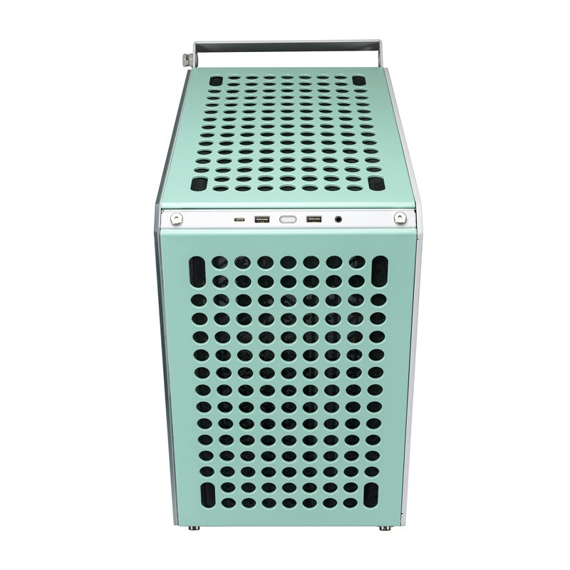 Cooler Master Qube 500 Flatpack Macaron computerkasse (grøn)