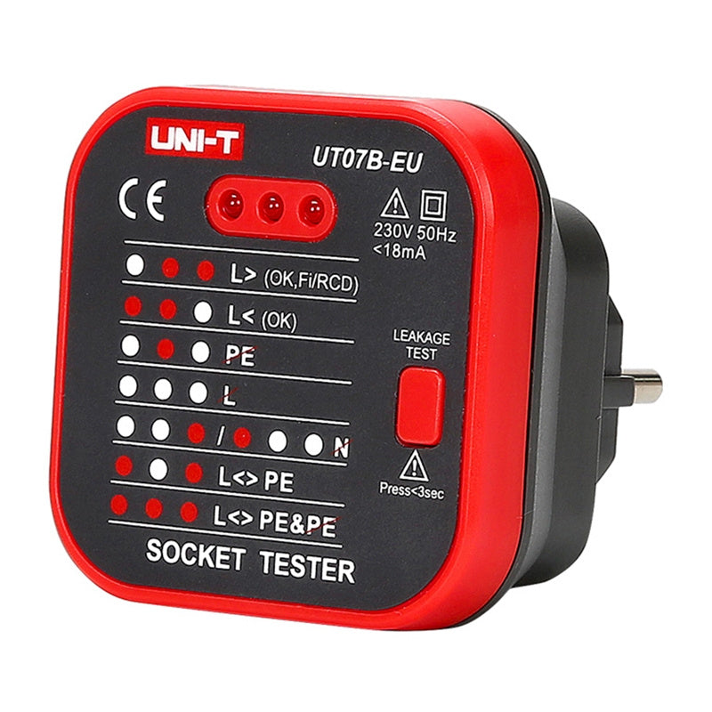 UNI-T UT07B-EU strømudgangstester