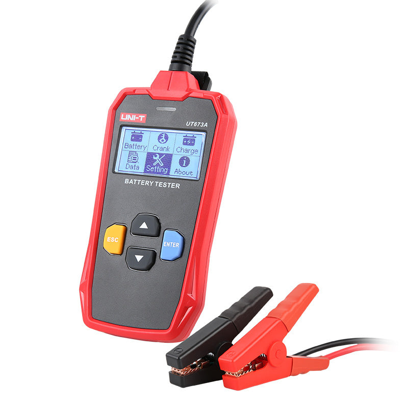 UNI-T UT673A bilbatterietester