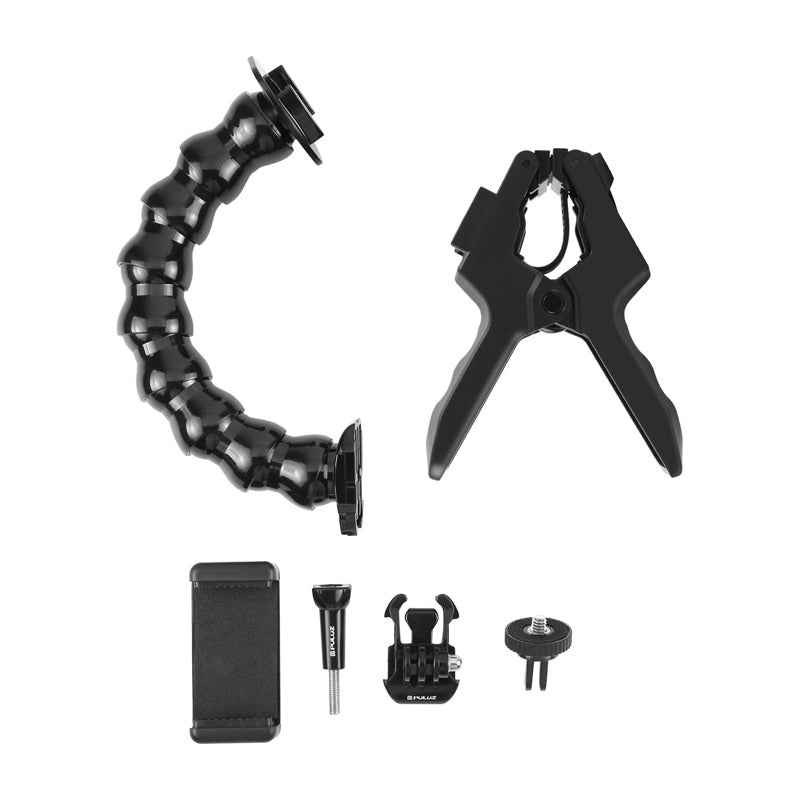 Til sporotomkameraer med regulerbar støtte Puluz med klamme