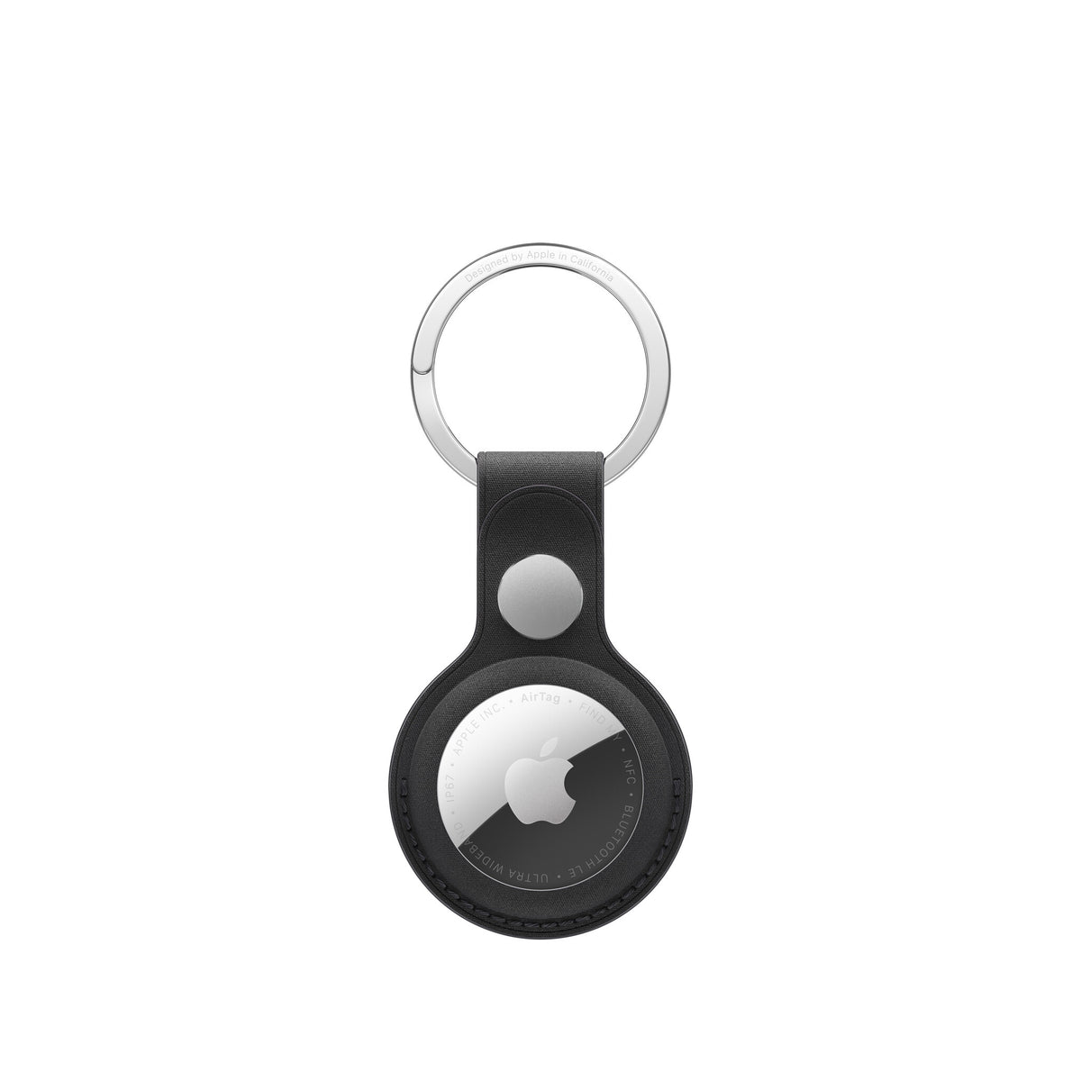 Apple AirTag FineWoven Key Ring – Black