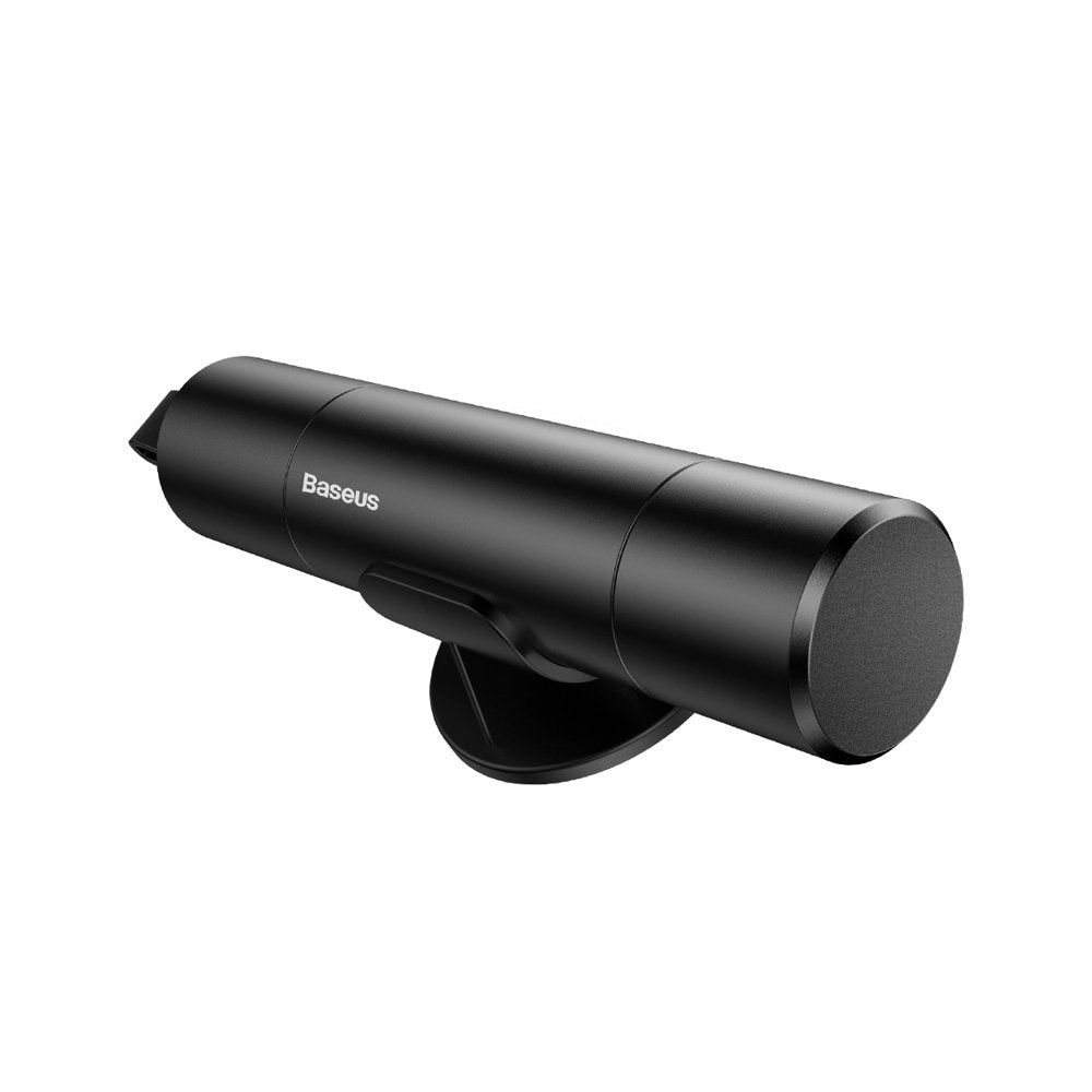 Baseus Sharp Tool Safety Hammer (Vindu-bryde+Sikkerhedsseler skæring) mørkgrå (CRSFH-0G)