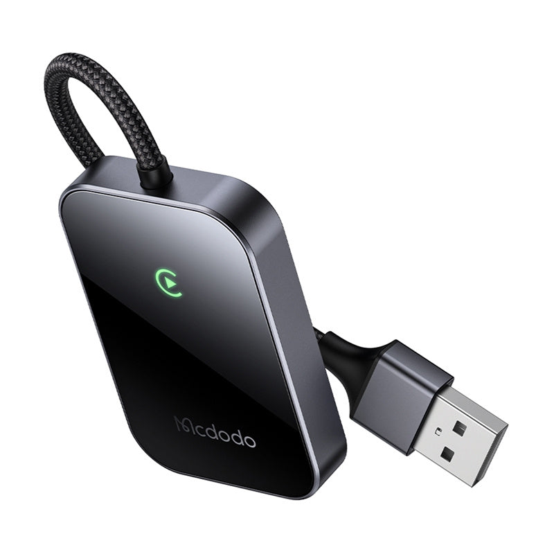 CarPlay trådløs adapter med USB-kabel McDodo CA-7210 sort