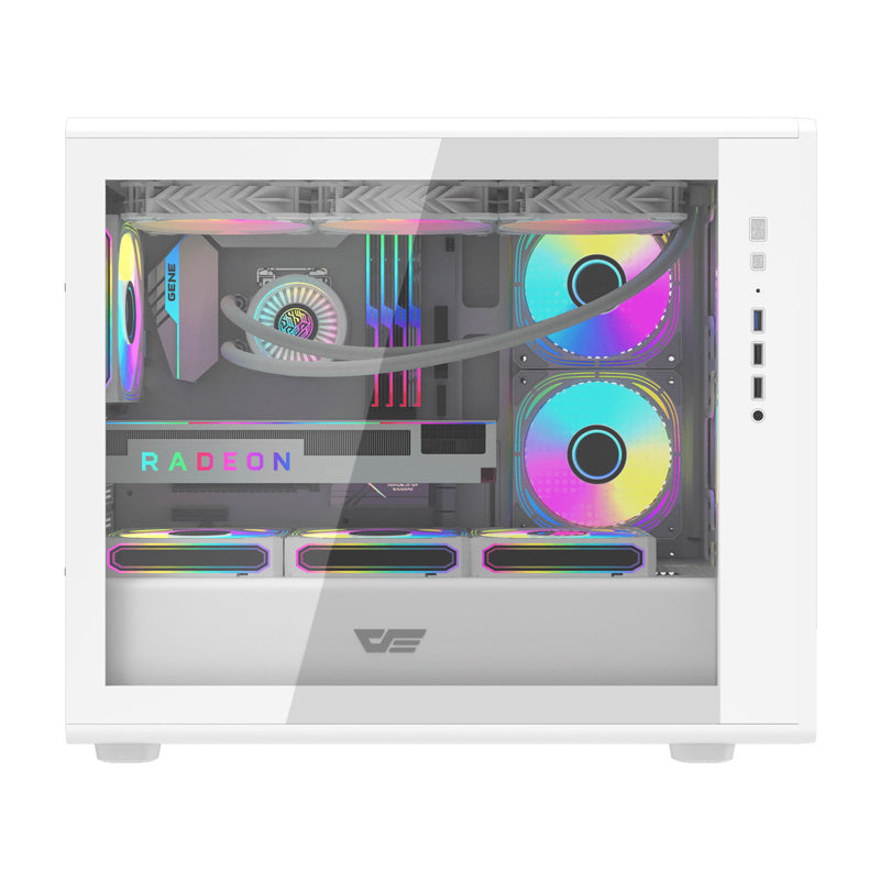 Darkflash DB460M computerfoder (hvid)