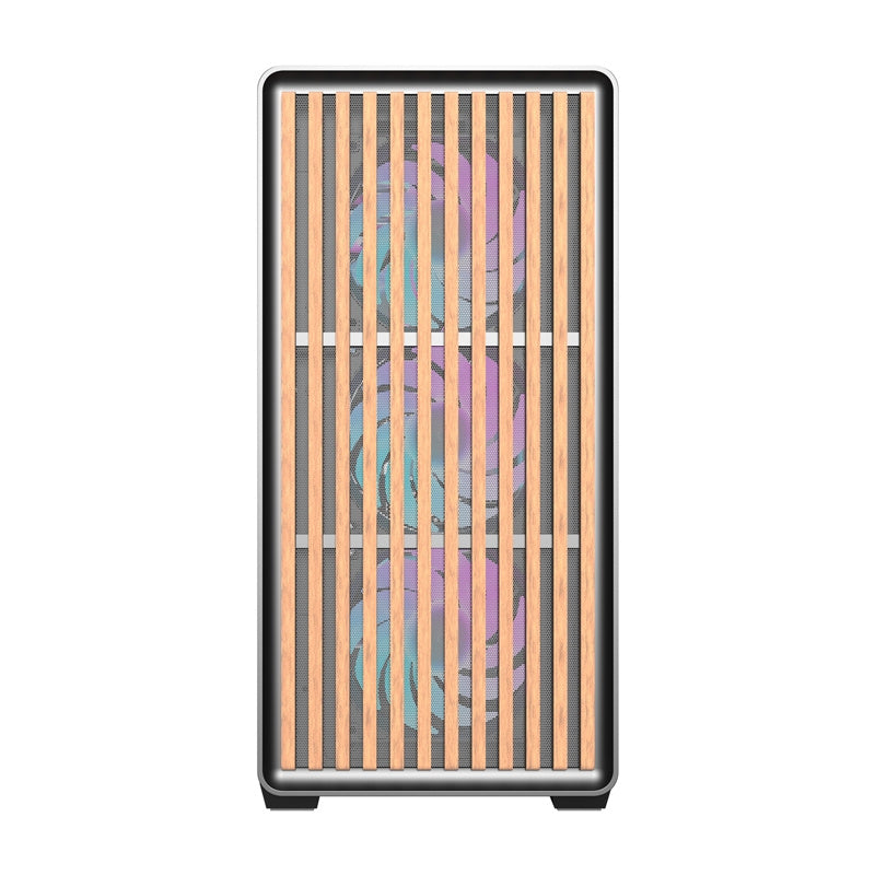 Darkflash DS900WD computercase (sort) + 4 fans