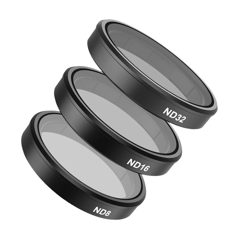 CPL, ND 8/16/32 Telesin filter sæt til DJI Action 5 Pro / 4 / 3
