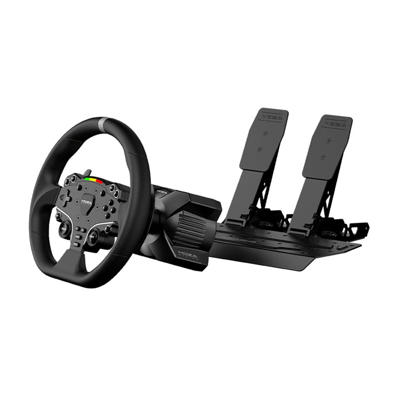 Spil sæt - R3 base + ES rattet + SRP-Lite pedaler + klemmer Moza Racing R3 RS074 (PC)
