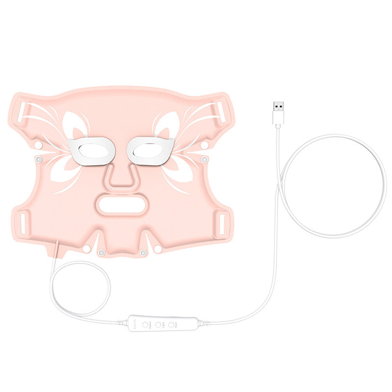 Vandtæt maske med lysterapi