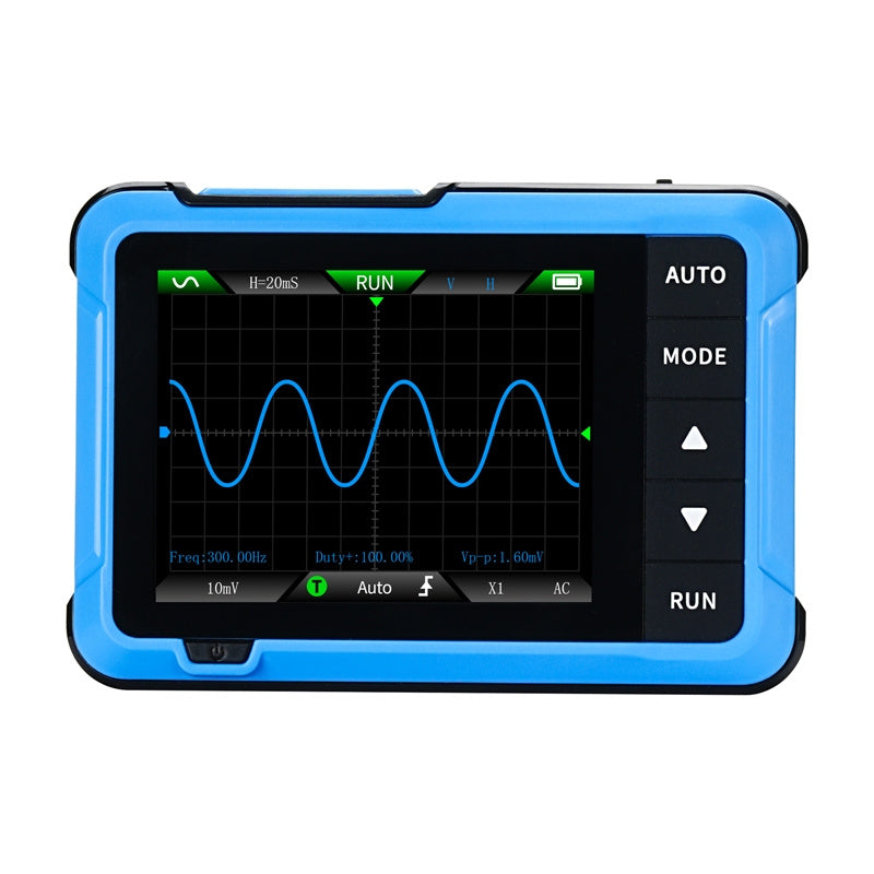 Portable 2-i-1-mini-oscilloskop FNIRSI DSO510 signalgenerator