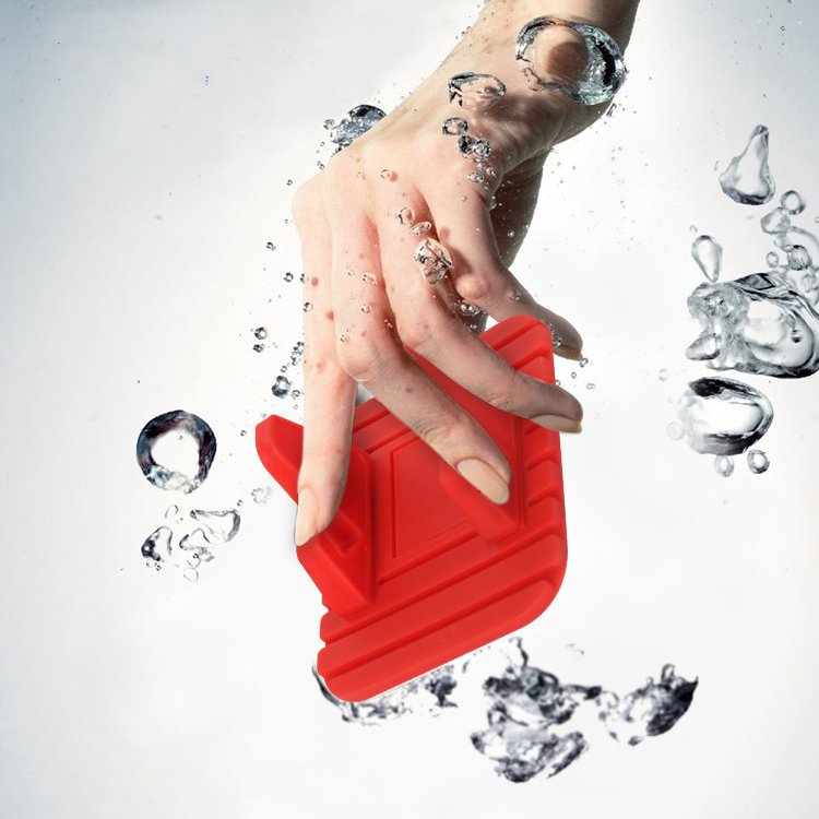 Universal bilholder silikone telefon stå nano pad sort