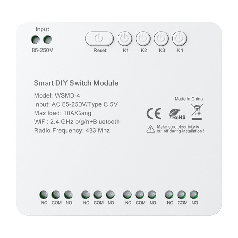 DIY Avatto WSMD-4 250V smart switch modul