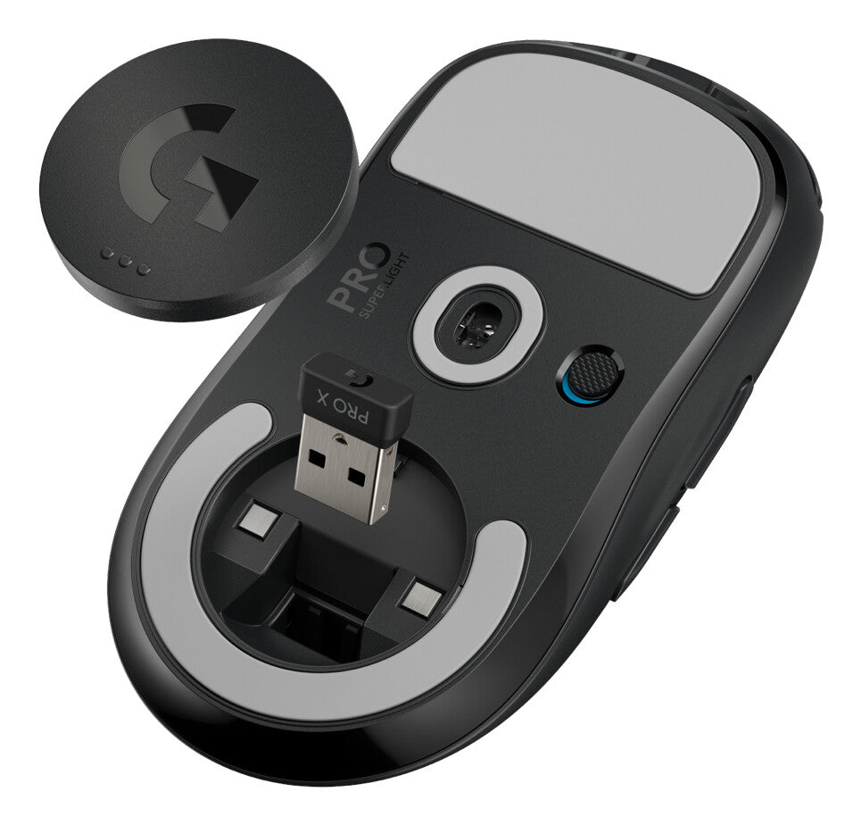 Logitech G 910-005880 mus Spil Højre hånd RF trådløst 25600 dpi