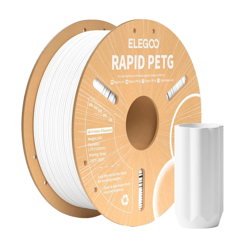 ELEGOO Rapid PETG Filament (hvid)