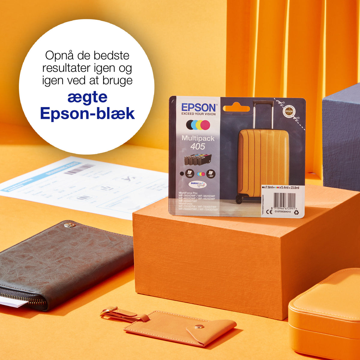 Epson Singlepack Magenta 405XL DURABrite Ultra Ink