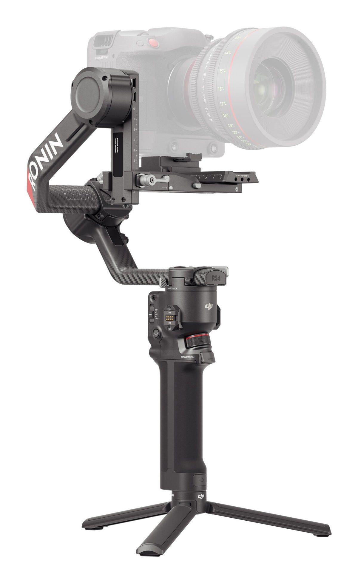 DJI RS 4 Pro Combo Hand camera stabilizer Black